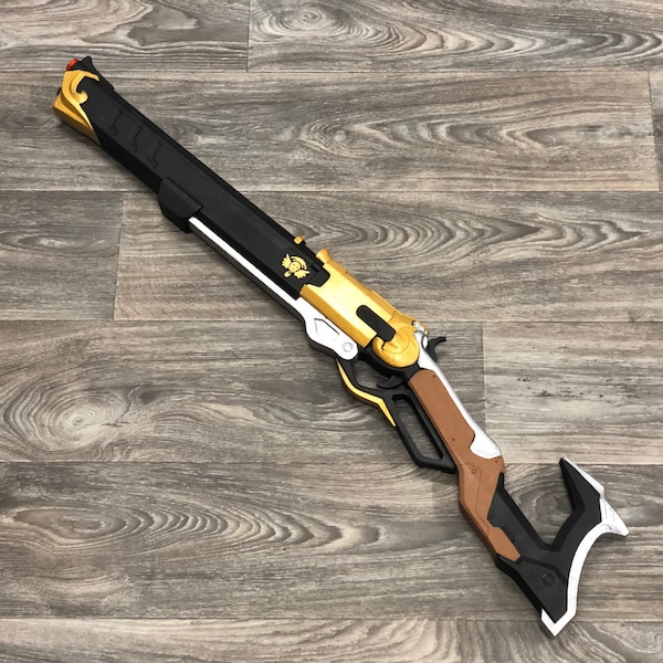 Ashe Viper Rifle Gun Fan Art Prop 3d Printed Full Scale Cosplay Decor