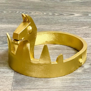 Victory Royale Crown 3D Print Full Scale Cosplay Golden Llama Winner