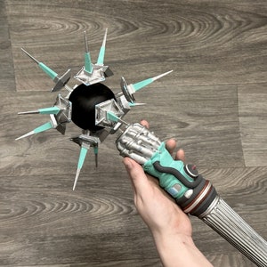 Horizon&#39;s Heirloom Gravity Maw War Mace Battle Royale 3D Printed Prop Toy Fan Art Decor