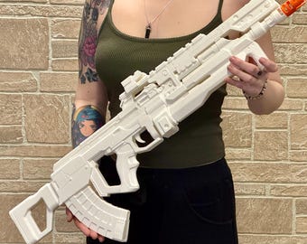 Flatline-byggsats Titanfall Apex Legendary DIY Cosplay Battle Royale 3D-tryckt rekvisita leksak fankonstdekor