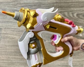 Decoración de cosplay a escala completa impresa en 3D del Mediblaster mítico Juno de Heart of Hope