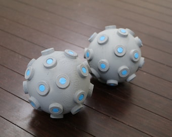 impulse grenade 3d printed battle royale inspired prop - fortnite impulse grenade