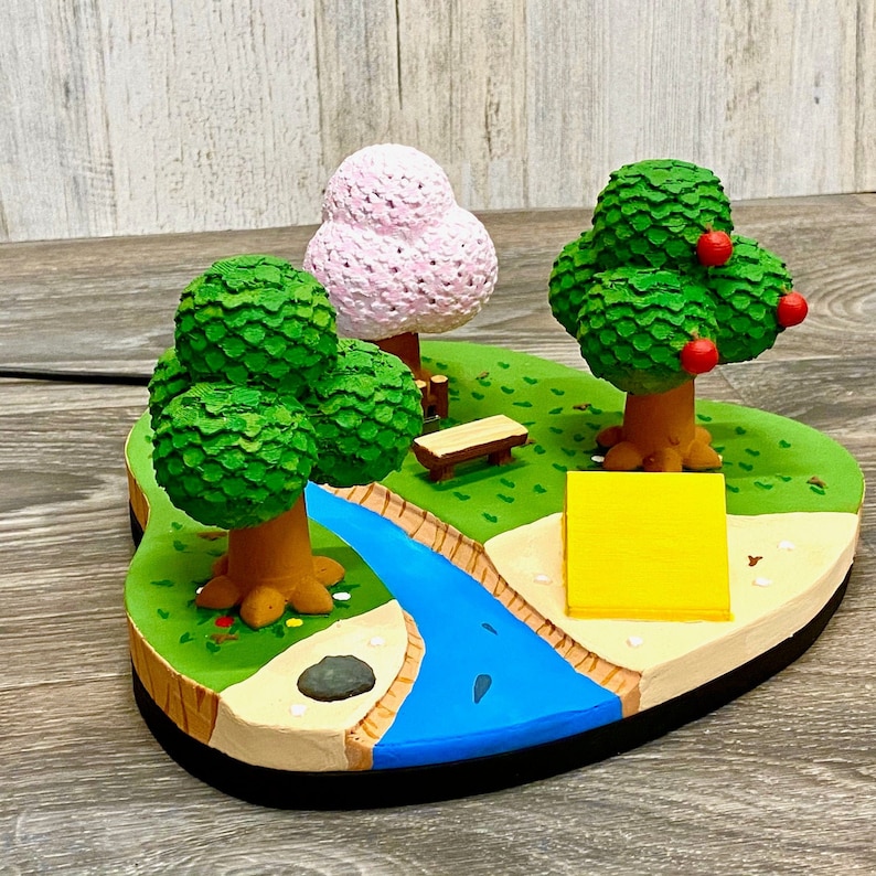 Animal Crossing Island Nintendo Switch Dock 3D Print New Horizons Fan Art Decor image 7