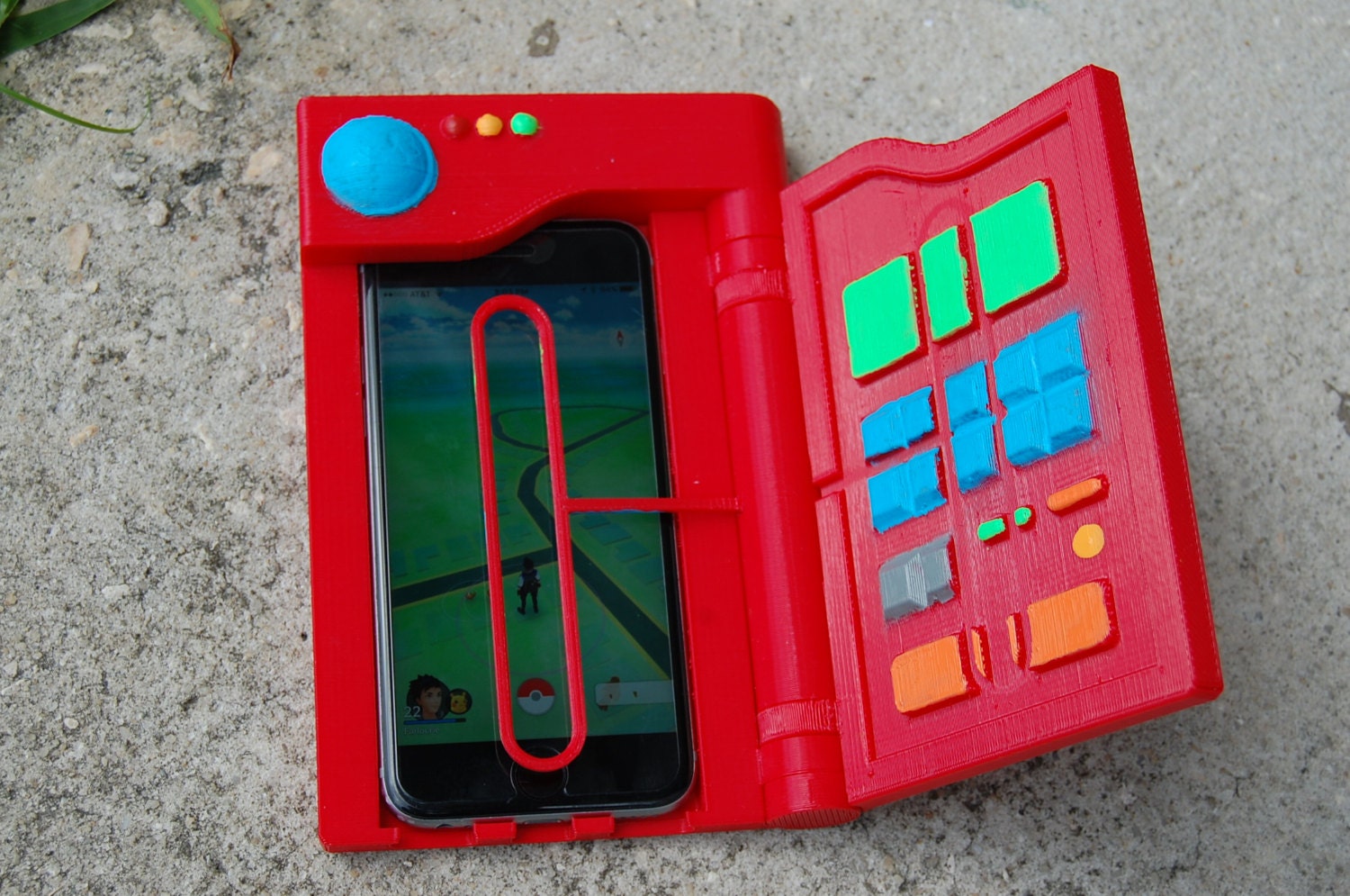 Pokedex Phone Case with Aimer Pokemon GO 3D Printed Cosplay | Etsy