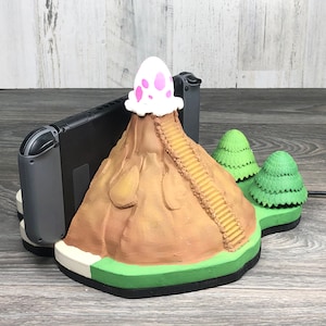 Nintendo Switch Koholint Island Dock con ranura Amiibo 3D Print Link's Awakening Fan Art Decor imagen 5