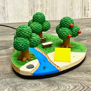 Animal Crossing Island Nintendo Switch Dock 3D Print New Horizons Fan Art Decor image 8