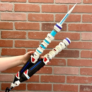 Ash&#39;s Strongest Link Nunchucks Heirloom Battle Royale 3D Printed Prop Toy Fan Art Decor