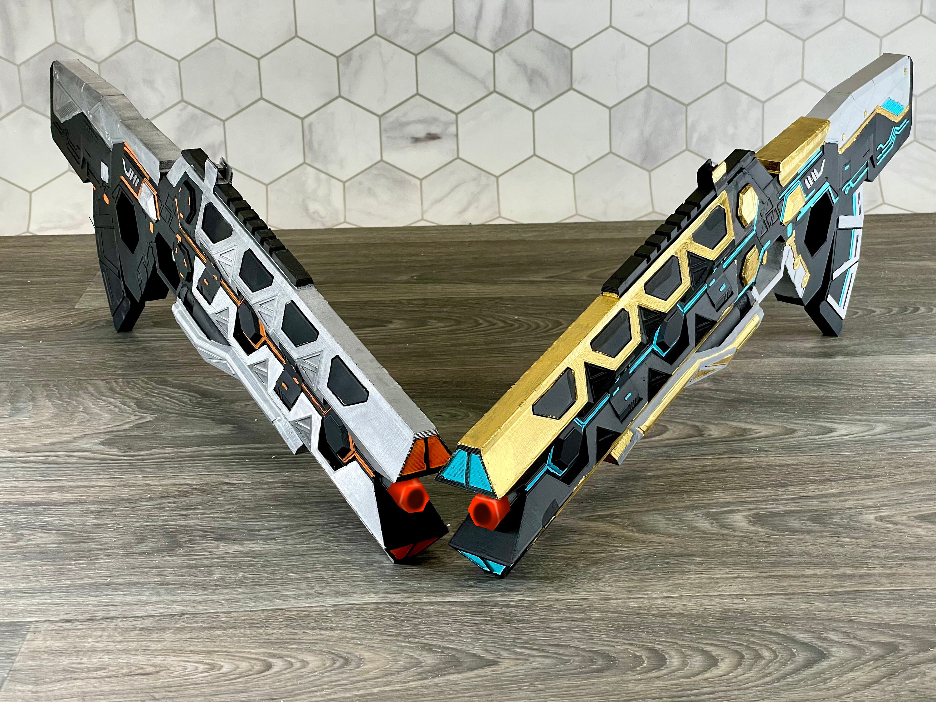 Heavy Metal & Heat Sink Flatline VK47 Battle Royale 3D Etsy Australia