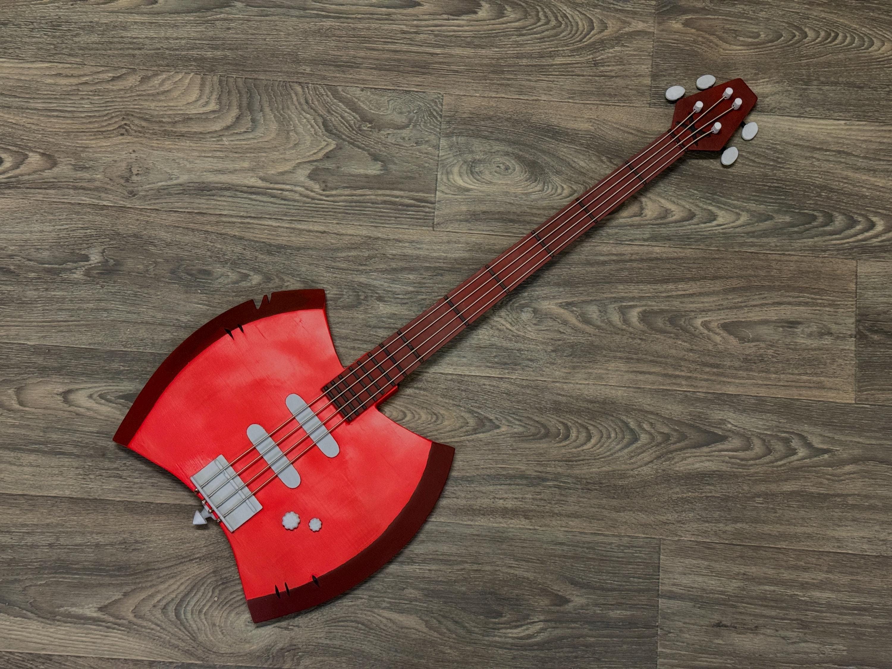 Marceline Axe Bass Guitar 3D Print Full Scale Cosplay Fan Art - Etsy