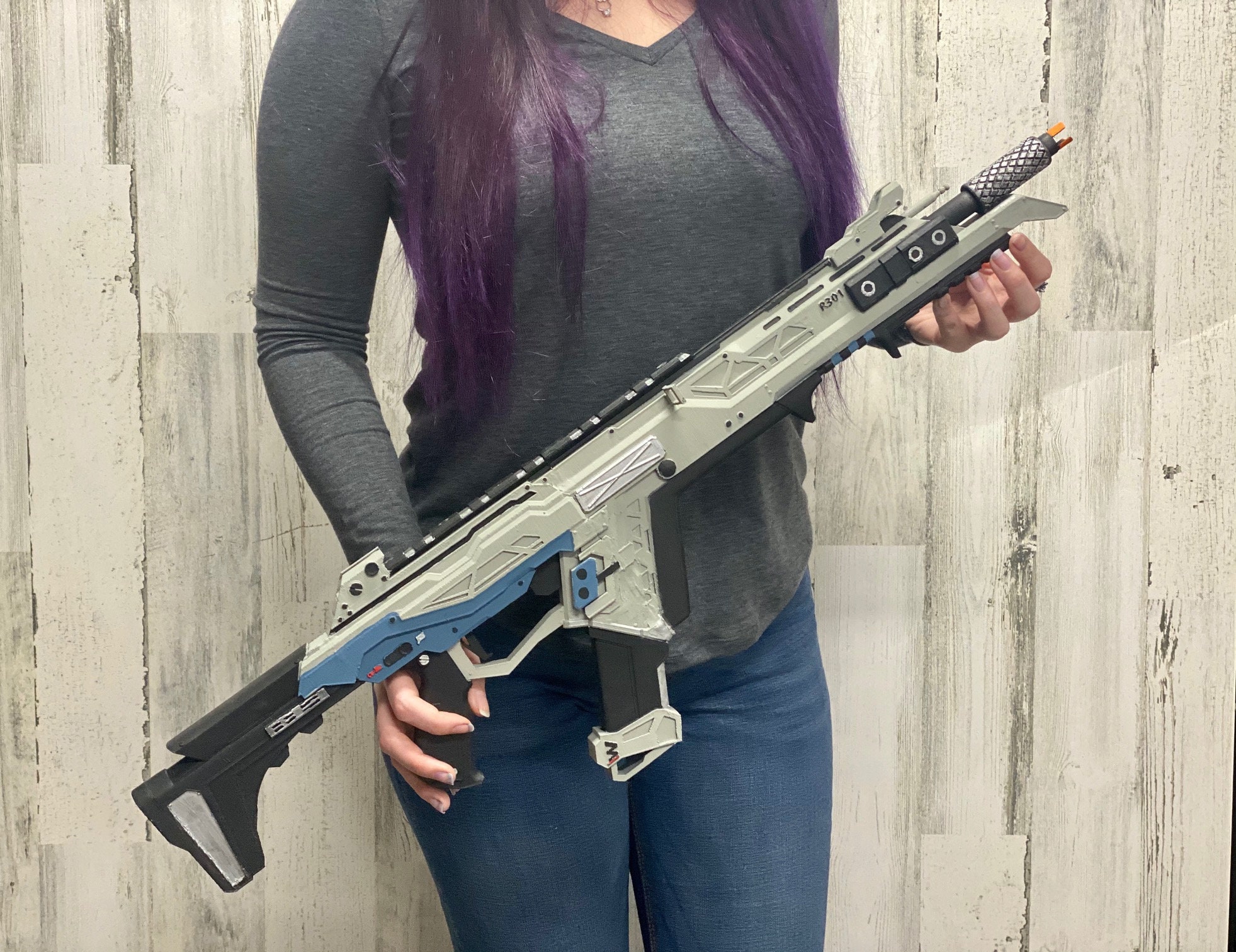 R-301 Carbine Battle 3D Printed Prop Toy Fan Art Etsy