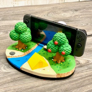 Animal Crossing Island Nintendo Switch Dock 3D Print New Horizons Fan Art Decor image 2