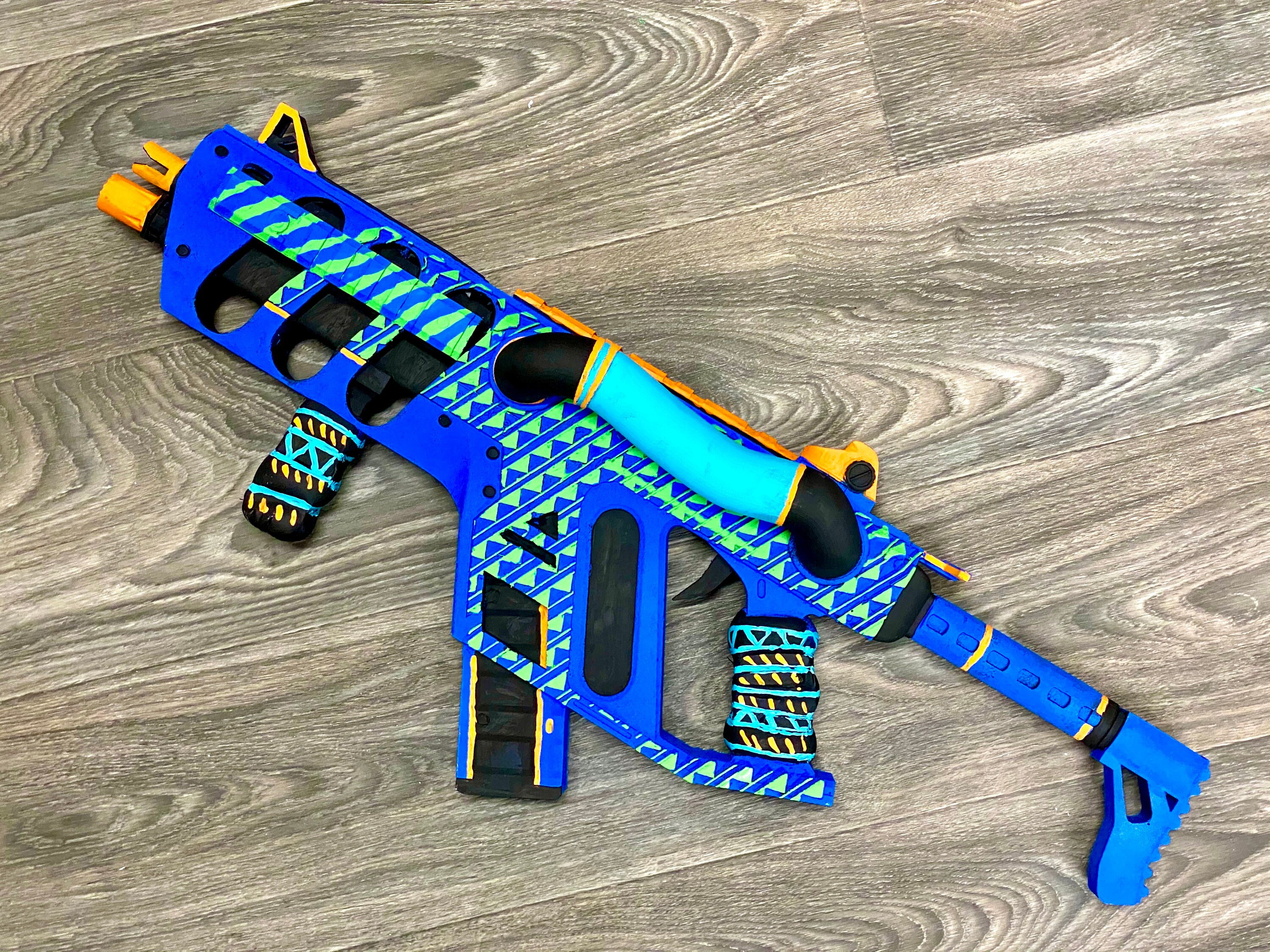 Totally Gnarly R 99 Smg Legendary Skin Battle Royale 3d Etsy