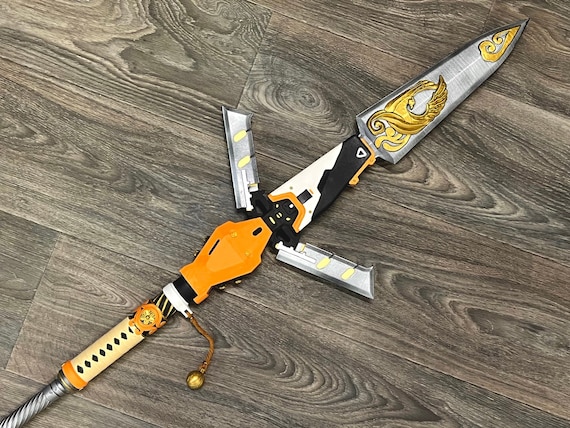 Valkyrie's Suzaku Spear Heirloom Battle Royale 3D Printed Prop Toy Fan Art Decor