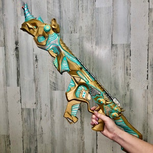 Golden & Iron Rampage R-301 Carbine Battle Royale 3D Impreso Prop ...