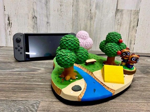 Animal Crossing Island Nintendo Switch Dock 3D Print New Horizons Fan Art  Decor 