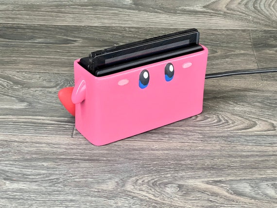 navneord måle fritid Nintendo Switch Mouthful Mode Kirby Dock Holder Sleeve 3d - Etsy