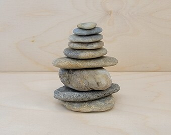 Meditation Stone Set | Zen Balancing Stones | Rock Cairn | Stacking Beach Stones | Yoga Stones | Self Care & Relaxation Gift | MS220