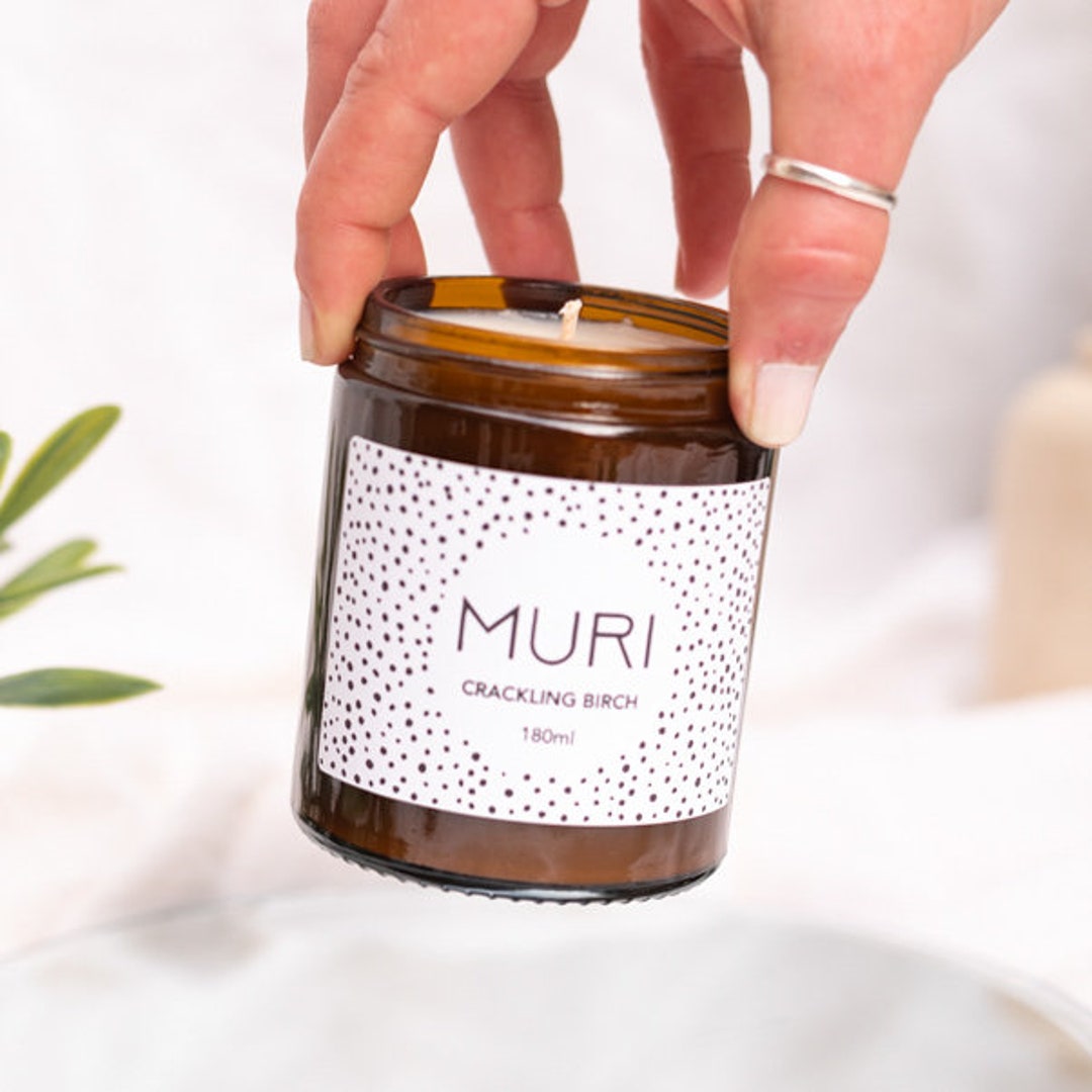 Crackling Birch Soy Wax Candle BEST SELLER Christmas Gift Etsy Ireland