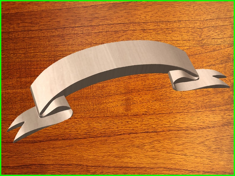 2 Banner 3D Cnc Patterns for Your CNC Router / STL File - Etsy