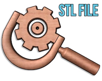 Machinery Repairman Navy Rating 3D design cnc pattern for your CNC router / STL file