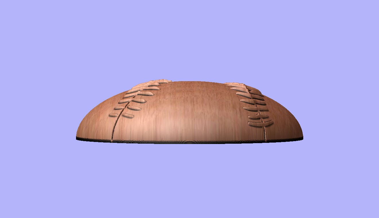 CNC Baseball and Baseball Bat Patterns 3D Design for Your CNC Etsy Canada