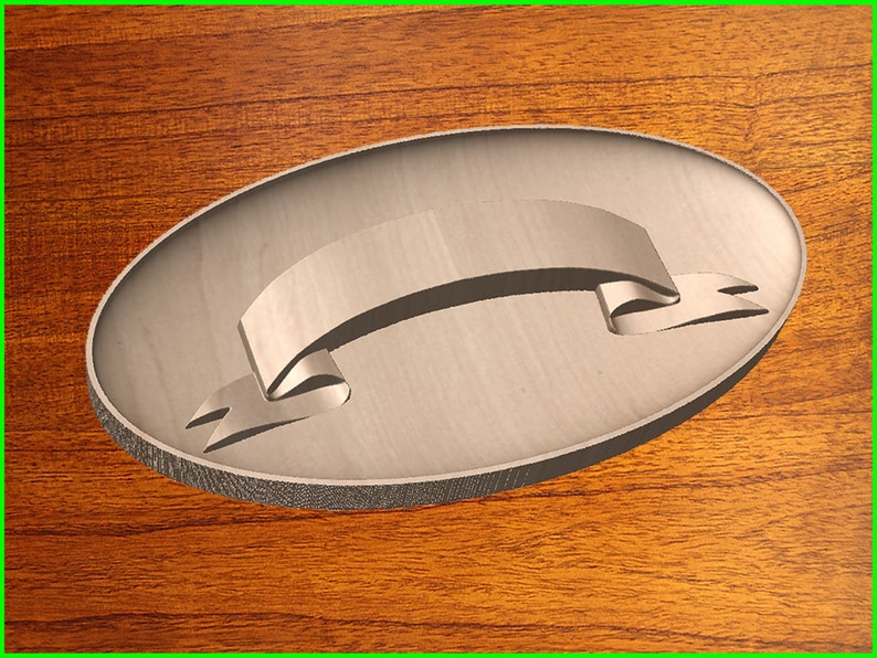 2 Banner 3D Cnc Patterns for Your CNC Router / STL File - Etsy