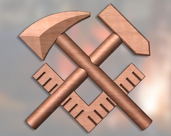 Navy Hull Maintenance Technician Rating 3d cnc pattern for your CNC router / STL file