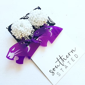 HPU Panthers Earrings