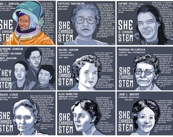 ZE veranderde stam poster serie (downloadbare digitale bestanden) financierings campagne