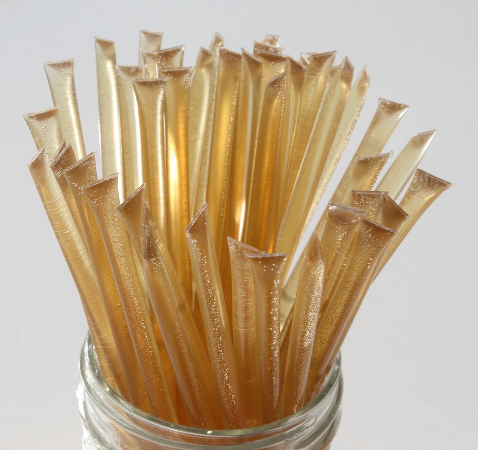 Honey Straws 15ct Etsy