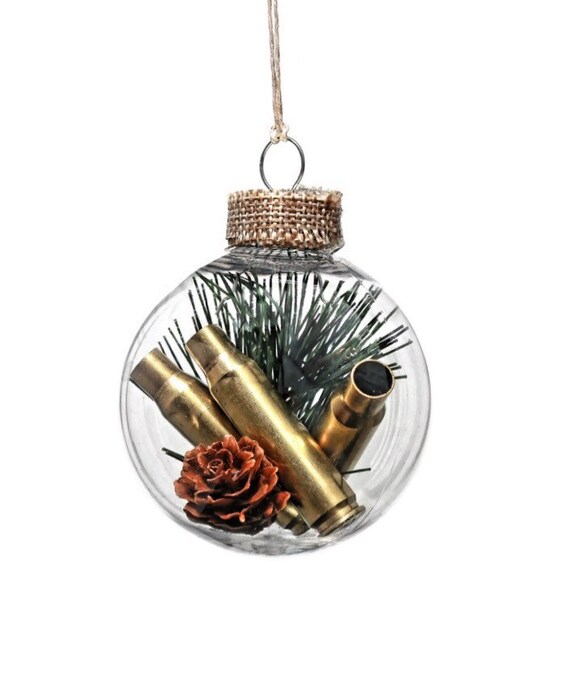 Items similar to Hunting ornament, Christmas ornament, gun gifts