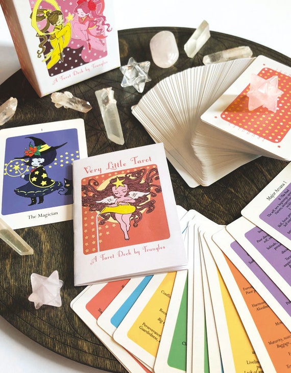 Carte dei tarocchi Kawaii carte da gioco da tavolo per bambini