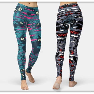 Forest Creatures Leggings, by Coey Kuhn