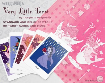 LAST CHANCE - Very Tiny Tarot Card Deck, by Trungles