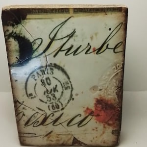 Sid Dickens Memory Tiles, T112, PostMark retired memory tile