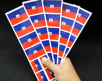 40 tatuajes: bandera haitiana, recuerdos de fiesta de Haití