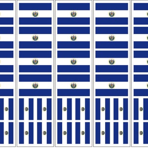 40 Tattoos: El Salvador Flag, Party Favors