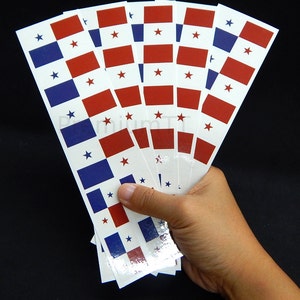 40 Tattoos: Panama Flag, Panamanian Party Favors