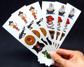 Premium Pirate Temporary Tattoos, Party Favors