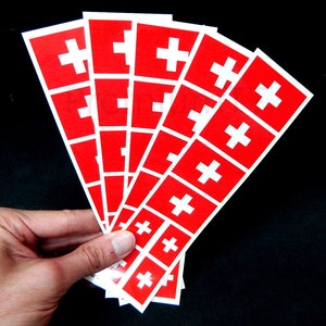 40 Tattoos: Schweiz Flagge, Schweizer Gastgeschenke