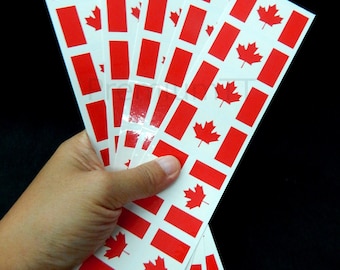 40 Tattoos: Canadian Flag, Canada Party Favors