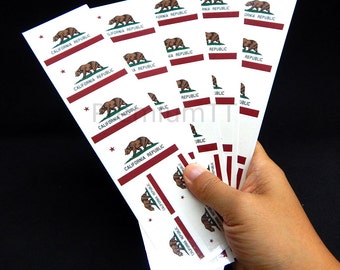 40 tatuajes: Bandera de la República de California, recuerdos de fiesta de California