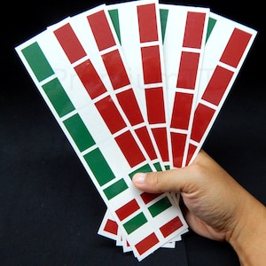 40 pegatinas extraíbles: bandera de Italia, recuerdos de fiesta italianos, calcomanías