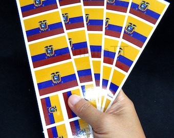 40 Tattoos: Ecuador Flag, Ecuador Party Favors