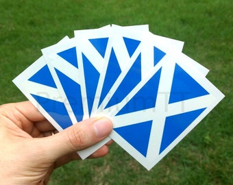 Set Of 4 Scotland Thistle Temporary Tattoo Waterproof Scottish Rugby Six Nations - Foto 4