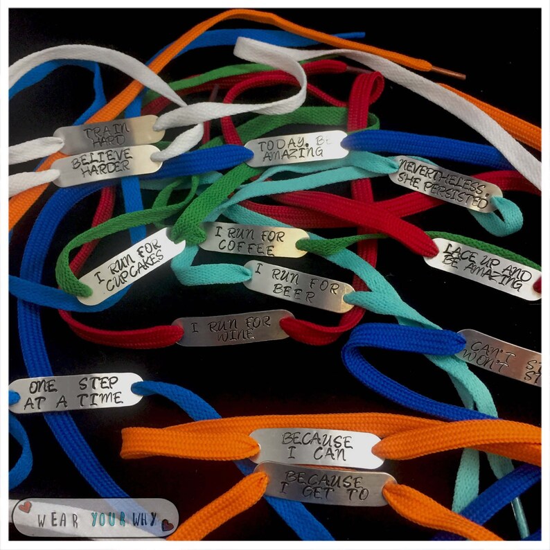 Custom Shoelace/Shoe Tag Etsy