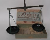 Vintage Manual Pharmacy Scales in Box.New