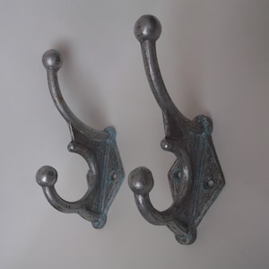 Set of 2 pcs Vintage Industrial Wall Hooks