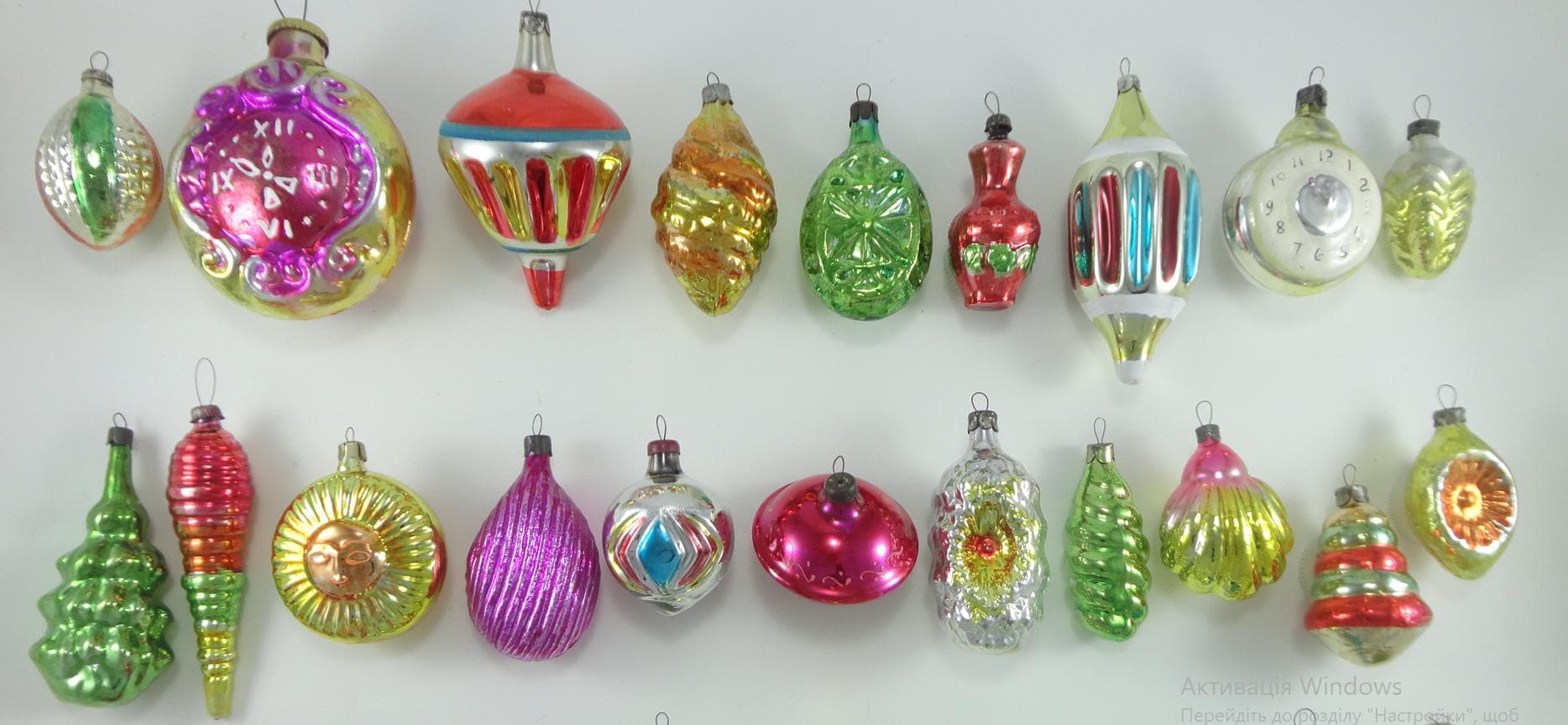 レトロなクリスマスオーナメントコレクション、クリスマスツリー