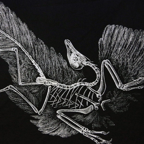 ARCHAEOPTERYX Siebdruck Rücken Aufnäher Back Patch